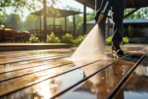 Deck Cleaning